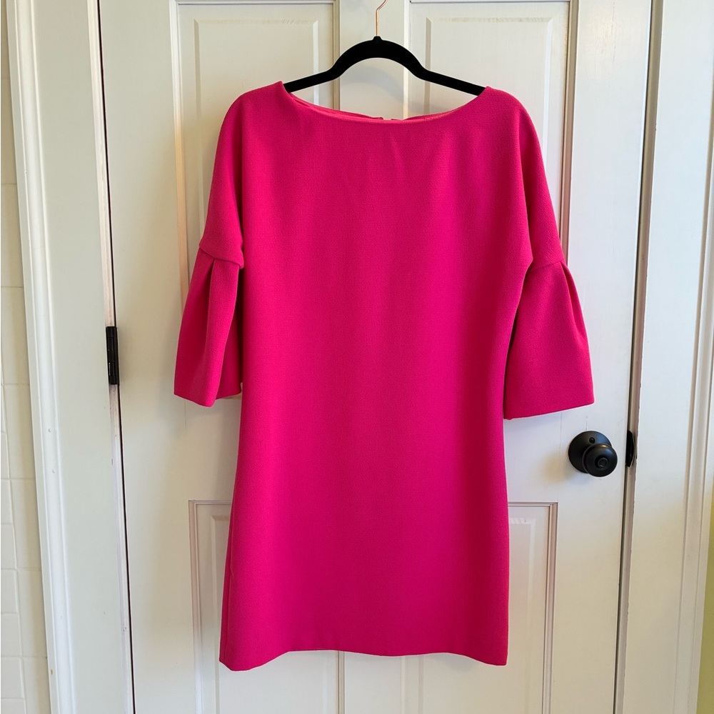 Badgley Mischka Bright Pink Dress
